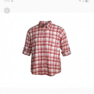 NWT RIGGS WRANGLER womens LS farm ranch vented workshirt sz XL